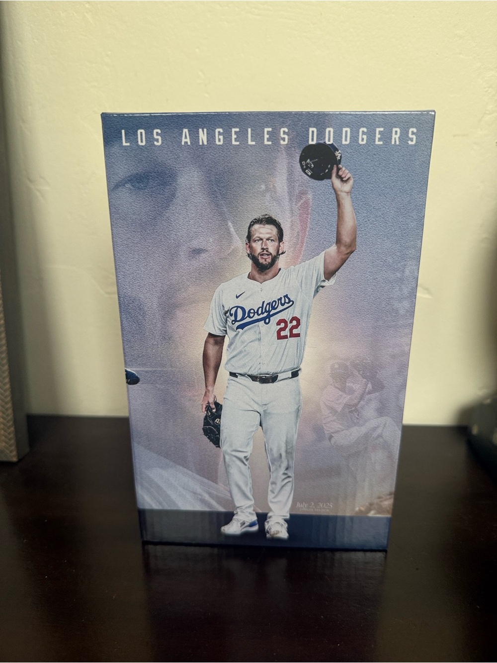 Clayton Kershaw 3,000 Strikeout Bobblehead